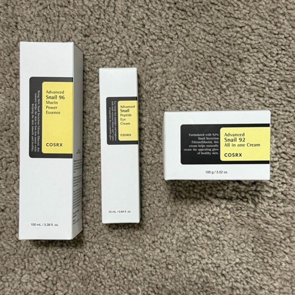 COSRX Advanced Snail Luxury Set – Essence, Eye Cream & 92 Cream